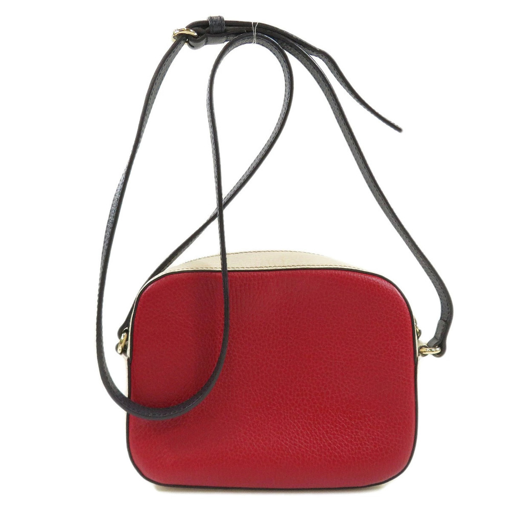 Gucci Interlocking GG Leather Soho Bag Shoulder Black